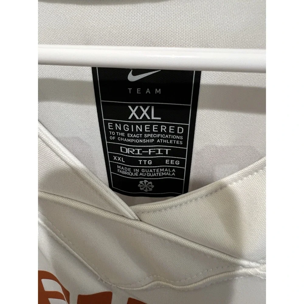 NICE Nike Texas Longhorns #69 Football Jersey Mens XXL White Burnt Orange